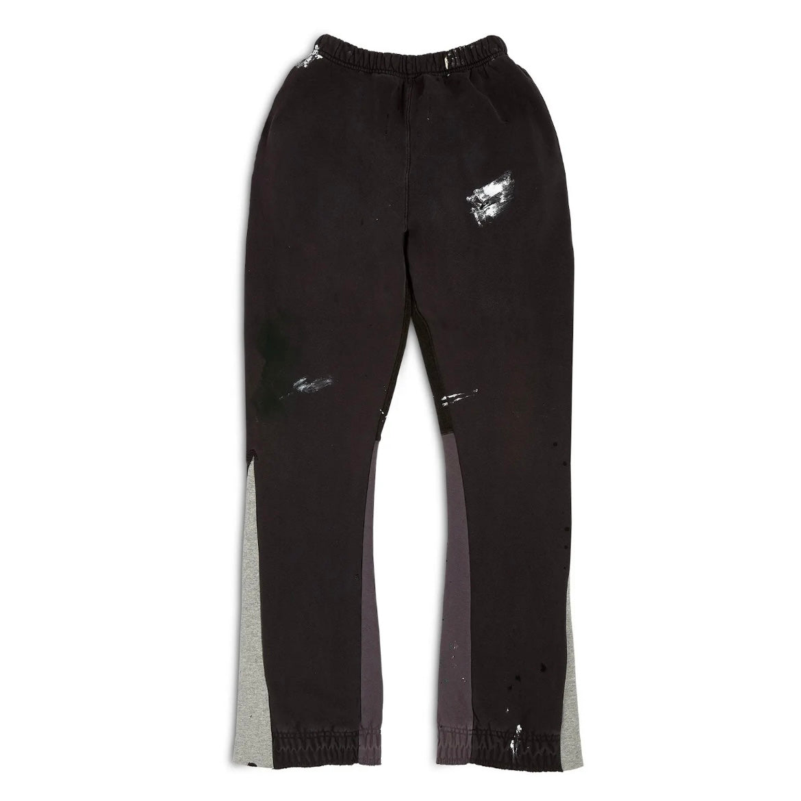 Gallery Dept. Painted Flared Sweat Pants Washed Black