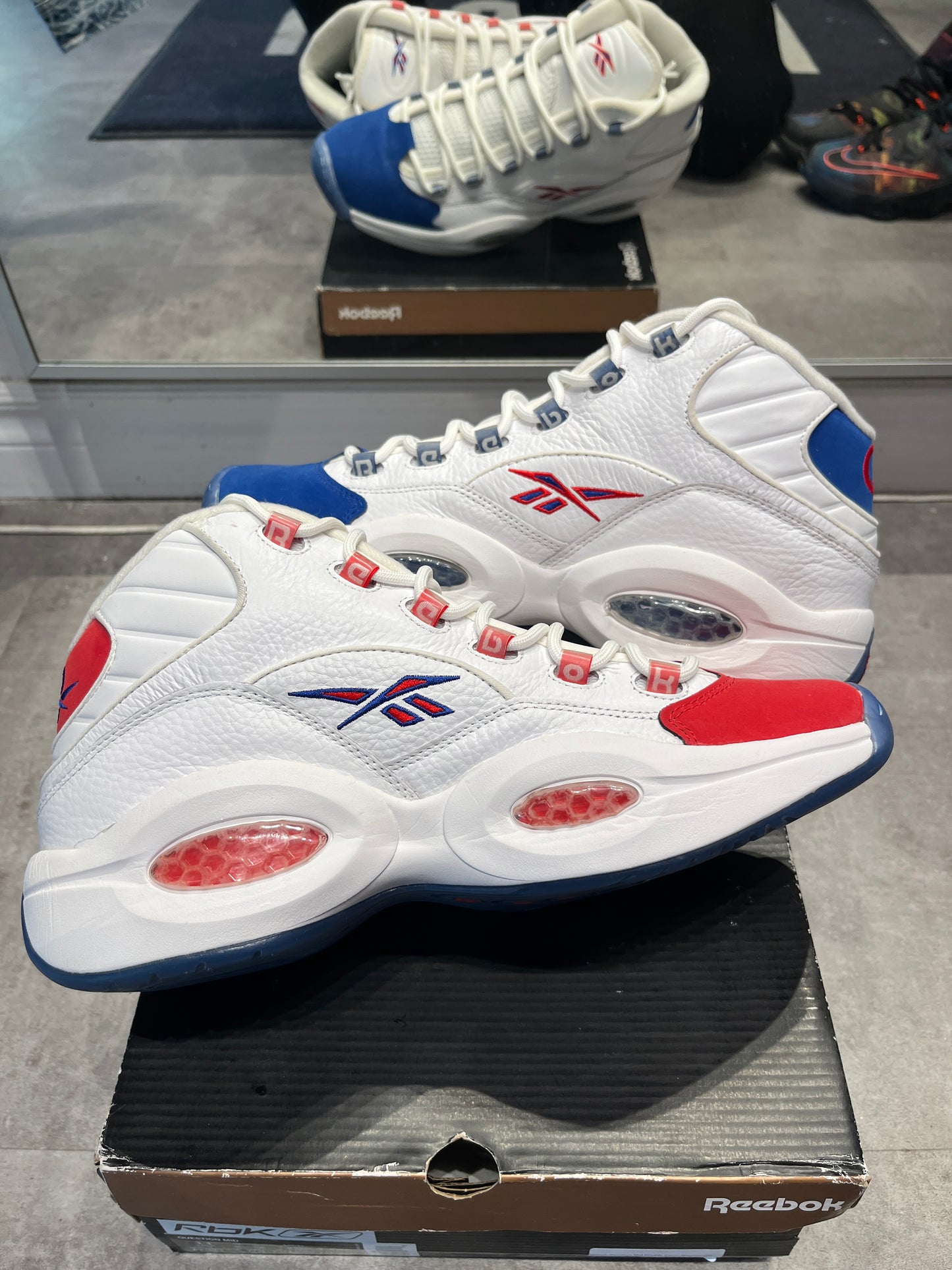Reebok Question Mid Double Cross (Preowned)