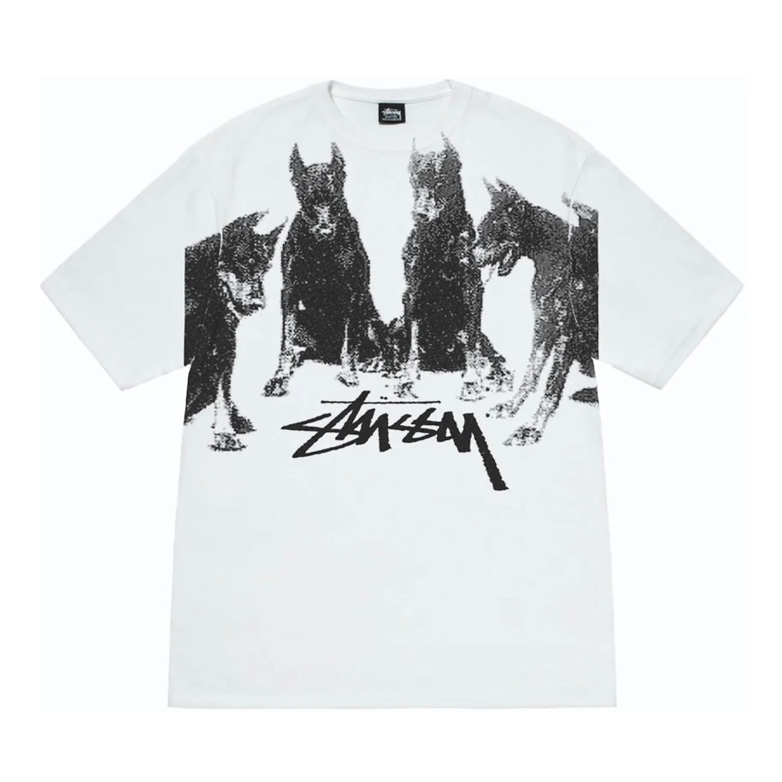 Stussy Dobermans Tee White