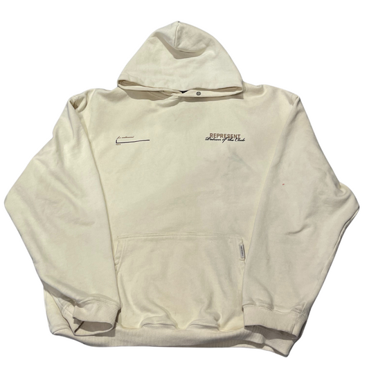 Represent Patron of the Club Hoodie Beige (Preowned)