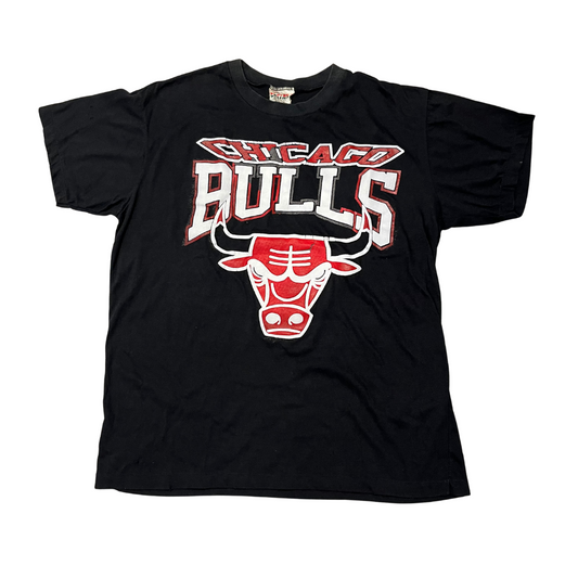 Vintage Black 80s Chicago Bulls T-Shirt