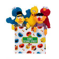 Kaws Sesame Street Uniqlo Plush Toy Complete Box Set – Utopia Shop