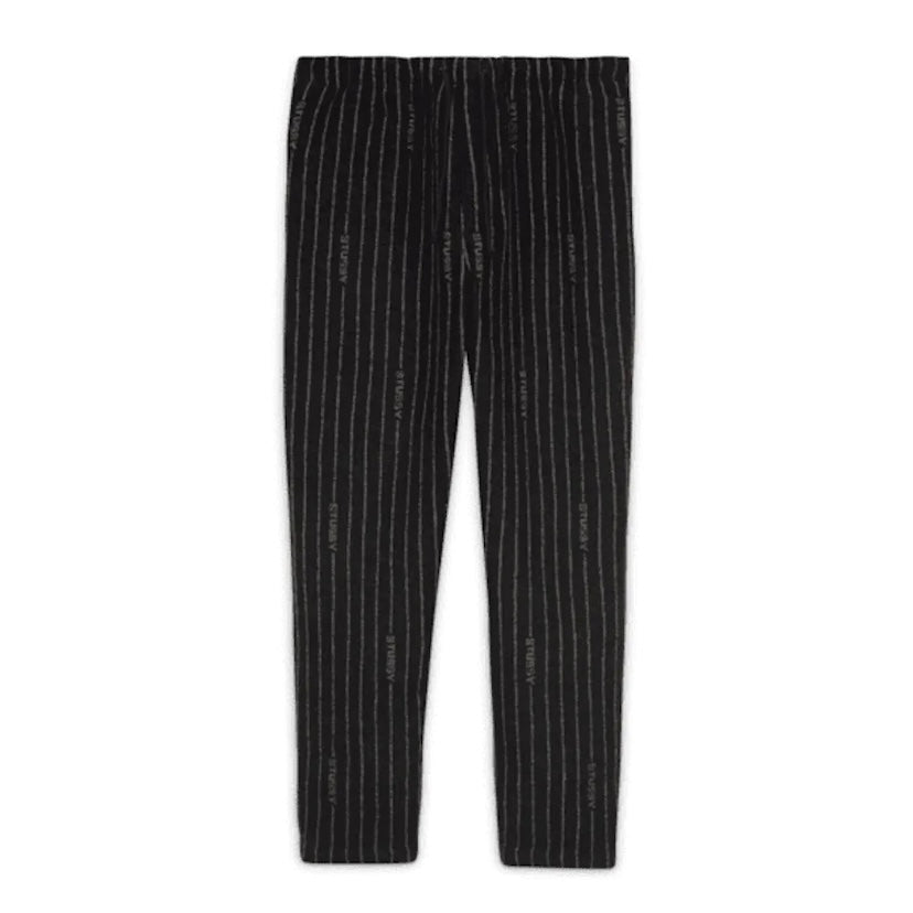 Nike X Stussy Striped Wool Pants Black