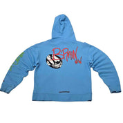 Chrome Hearts Matty Boy Brain New Hoodie Blue - Pre-Owned Size M