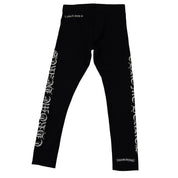 Chrome Hearts F*ck You Scroll Logo Leggings Black