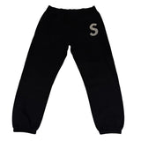 Supreme Swarovski S Logo Sweatpants Black - Pre-Owned Size M