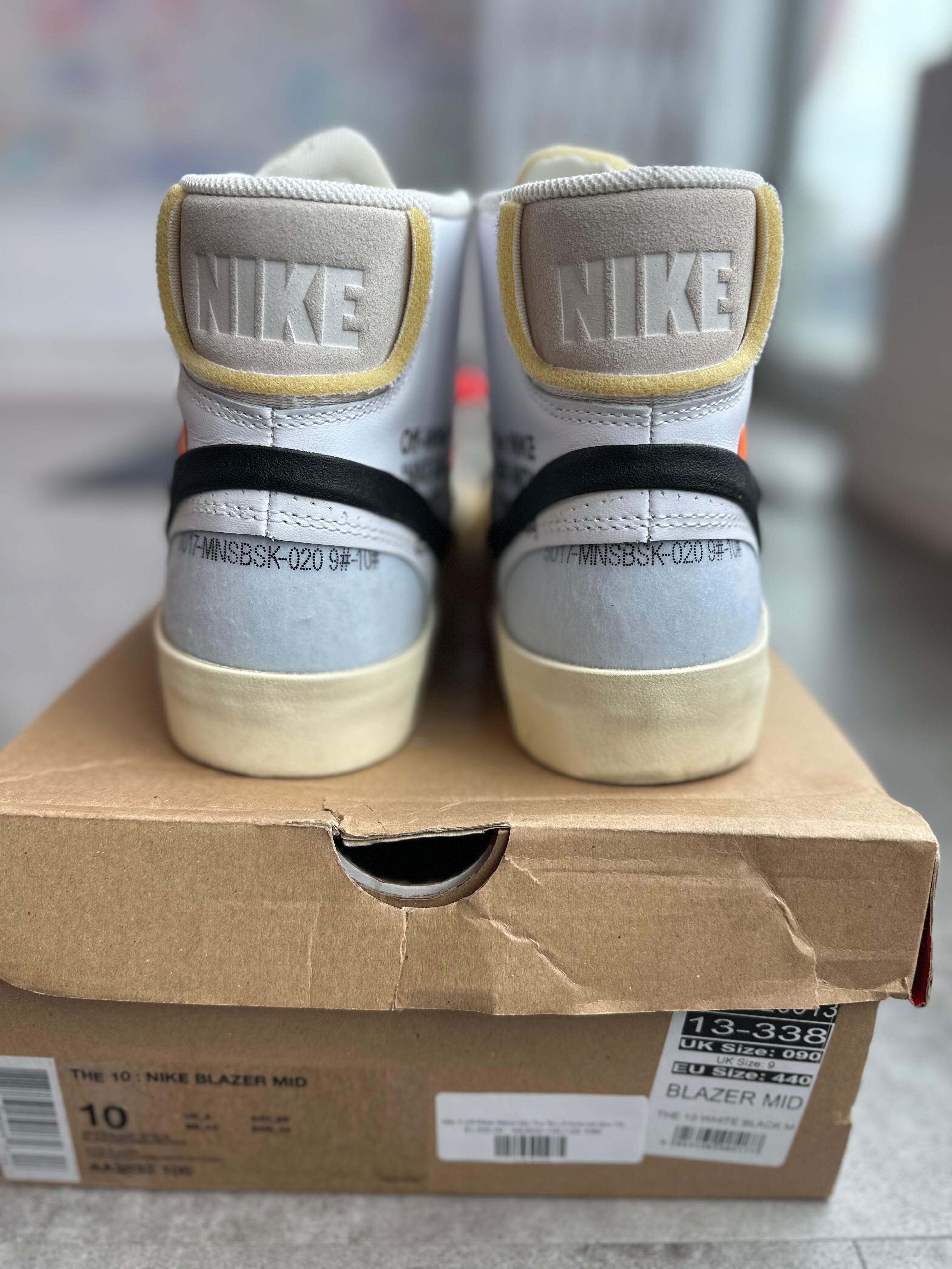 Nike X Off-White Blazer Mid The Ten - Pre-Owned Size 10