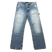 Purple Brand P015 Black Label Relaxed Carpenter Jeans (Preowned Size 33) - Pre-Owned