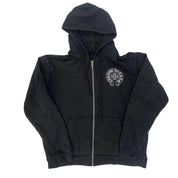 Chrome Hearts New York Exclusive Zip-Up Hoodie Black - Pre-Owned Size L