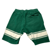 Palace Marina Stripe Pique Shorts White/Green (SS17) (Preowned Size M) - Pre-Owned