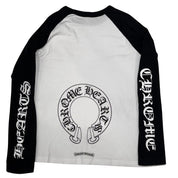 Chrome Hearts Baseball Horseshoe L/S T-Shirt - Lightly Pre-Owned Size XXL