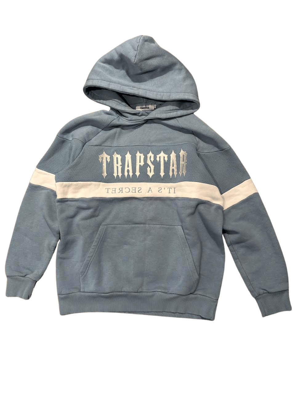 Trapstar It's A Secret Hoodie Blue (Preowned Size L) - Pre-Owned