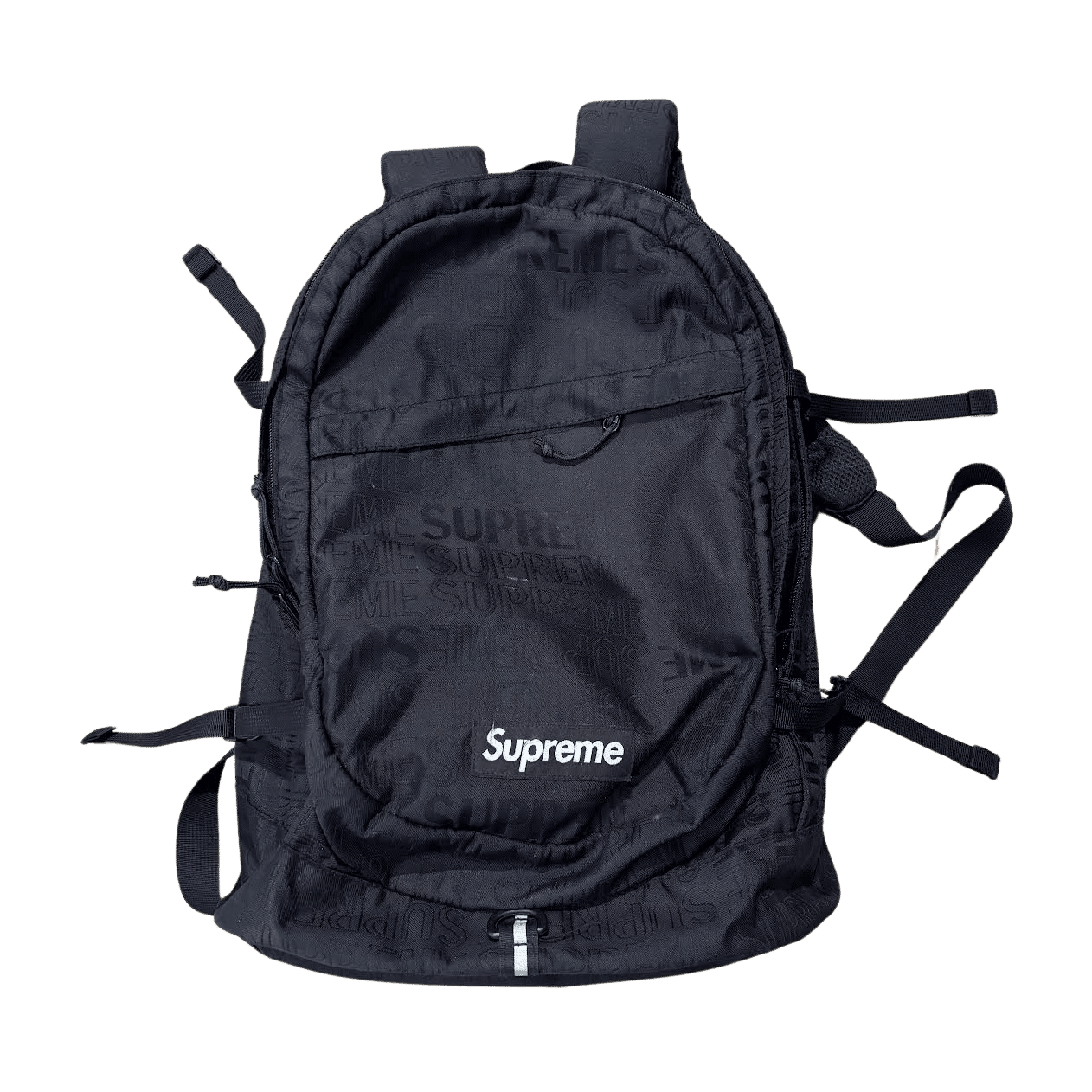 Supreme Backpack (SS19) Black (Preowned) - Pre-Owned