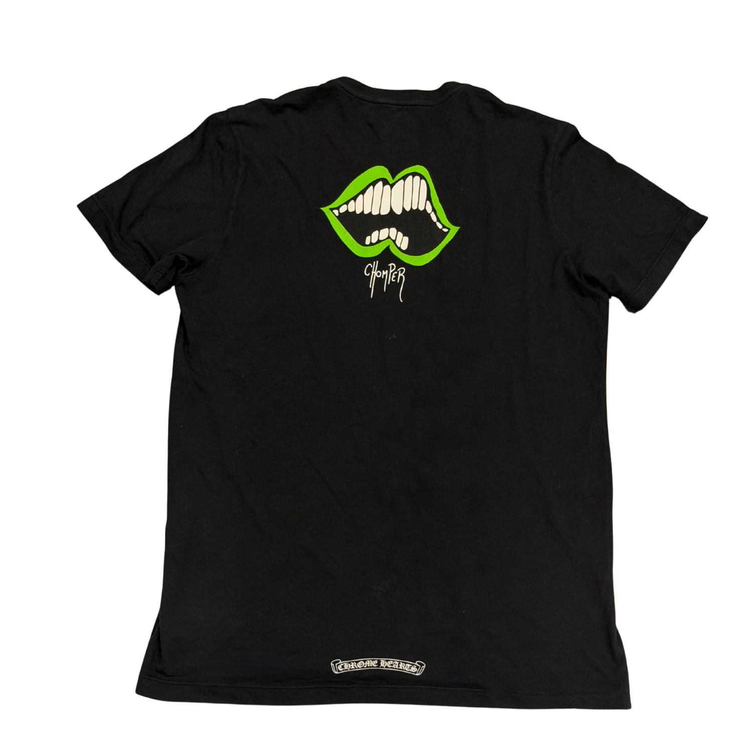 Chrome Hearts Matty Boy Green Chomper T-Shirt Black - Pre-Owned Size M