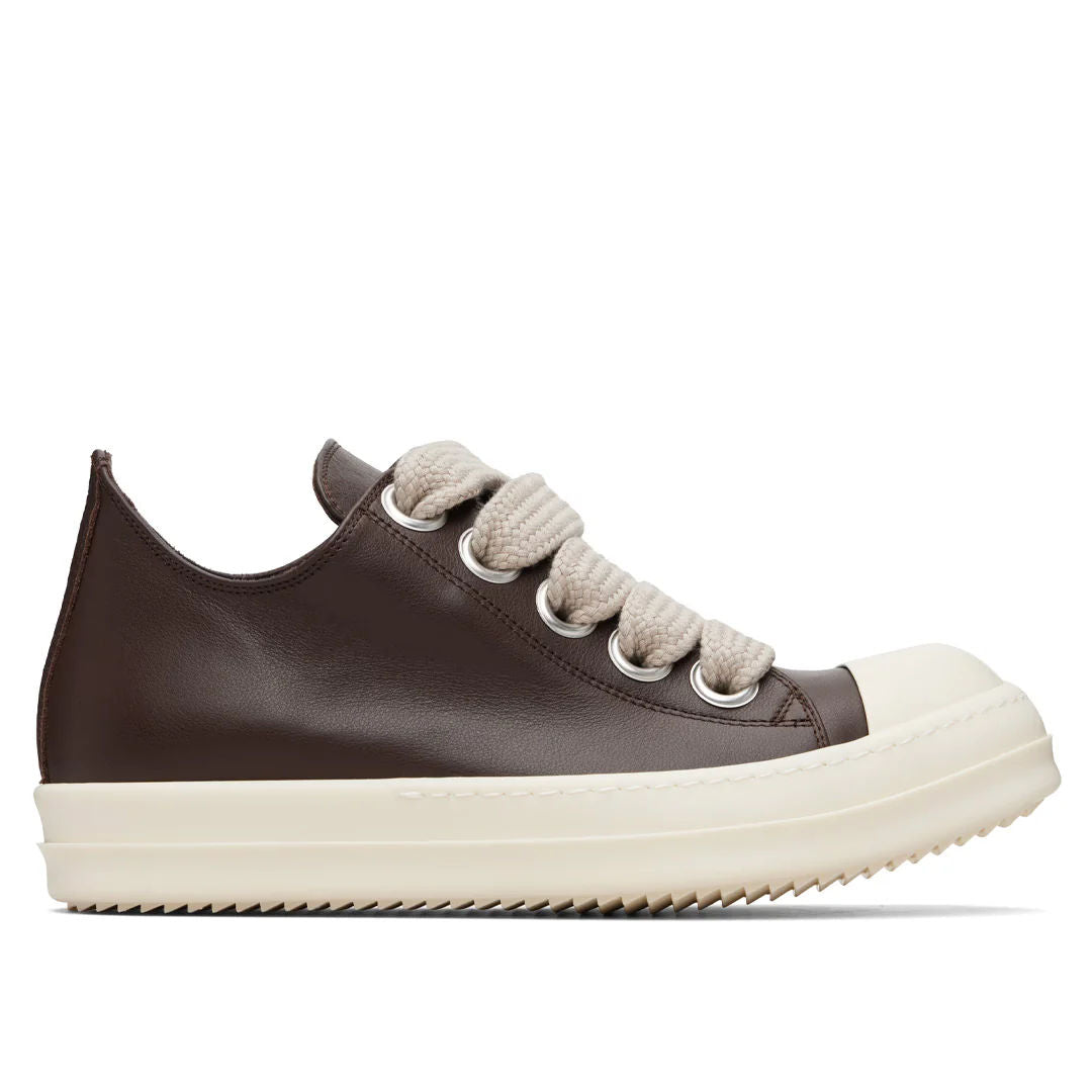 Rick Owens Temple Jumbolaced Sneaker Brown