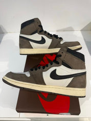 Jordan 1 Retro High OG SP Travis Scott Mocha - Lightly Used Size 8