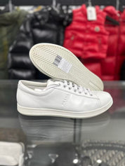 Prada Downtown Leather Sneakers White - Pre-Owned Size 40/ US 8 (No Original Box)
