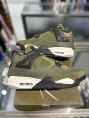 Jordan 4 Retro SE Craft Medium Olive - Pre-Owned Size 9.5 (VNDS)