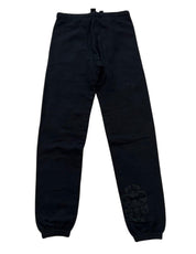 Chrome Hearts Scroll Logo Dagger Sweatpants Black