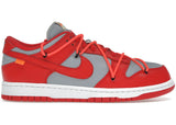 Nike Dunk Low Off-White University Red - Pre-Owned Size 9 (No original box)