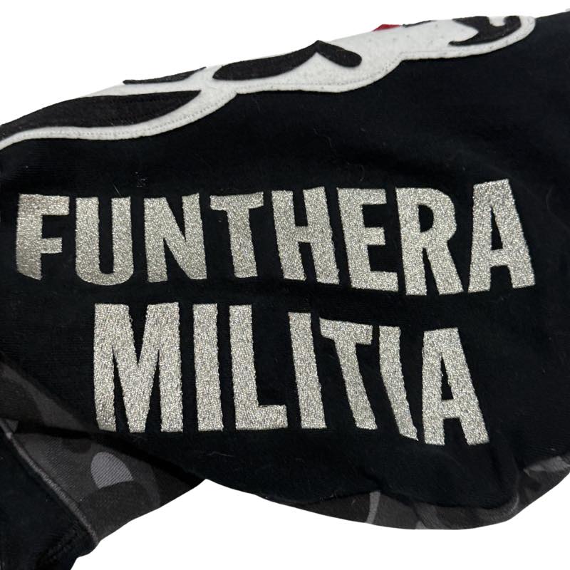 Bape Osaka White Tiger Shark Camo Full Zip Black - Pre-Owned Size L