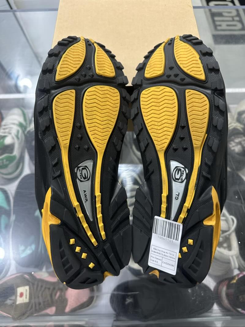 Nike Hot Step Air Terra Drake NOCTA Black Yellow - Pre-Owned Size 9.5