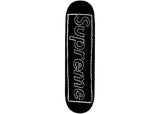 Supreme KAWS Chalk Logo Skateboard Deck Black