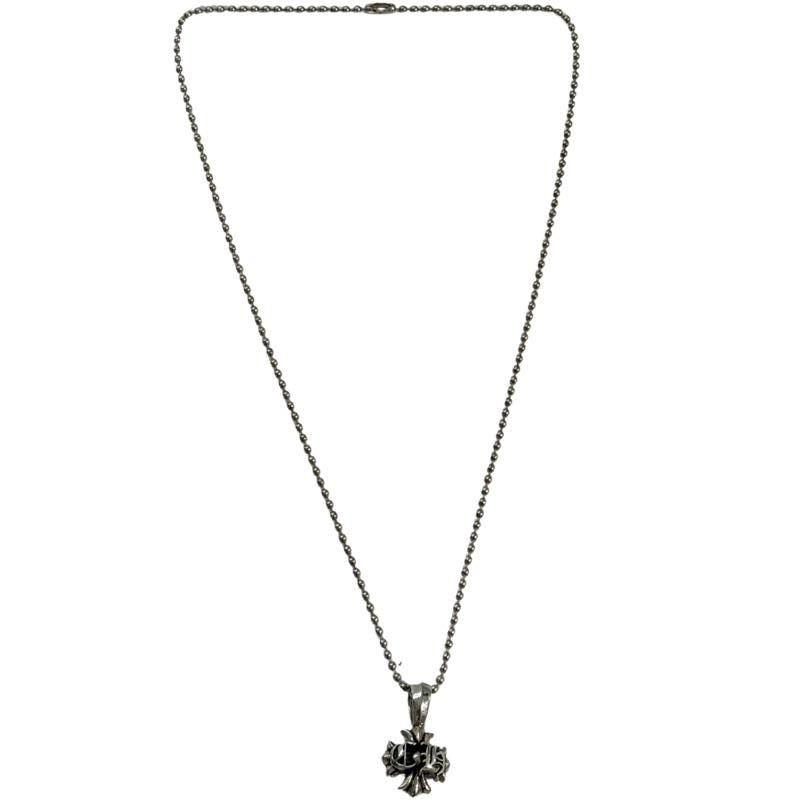 Chrome Hearts CH Letter Plus Pendant w/ 21 In Ball Chain - Lightly Used