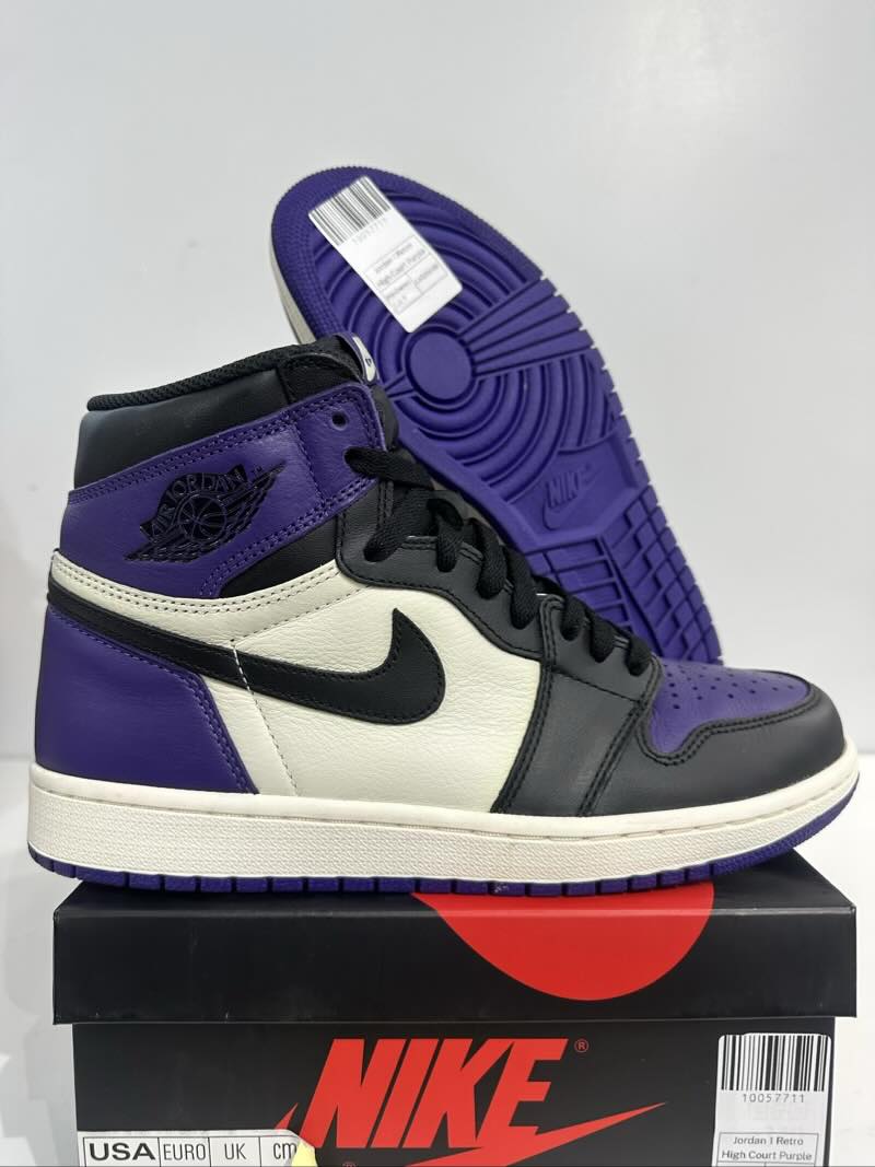 Jordan 1 Retro High Court Purple - Pre-Owned Size 9