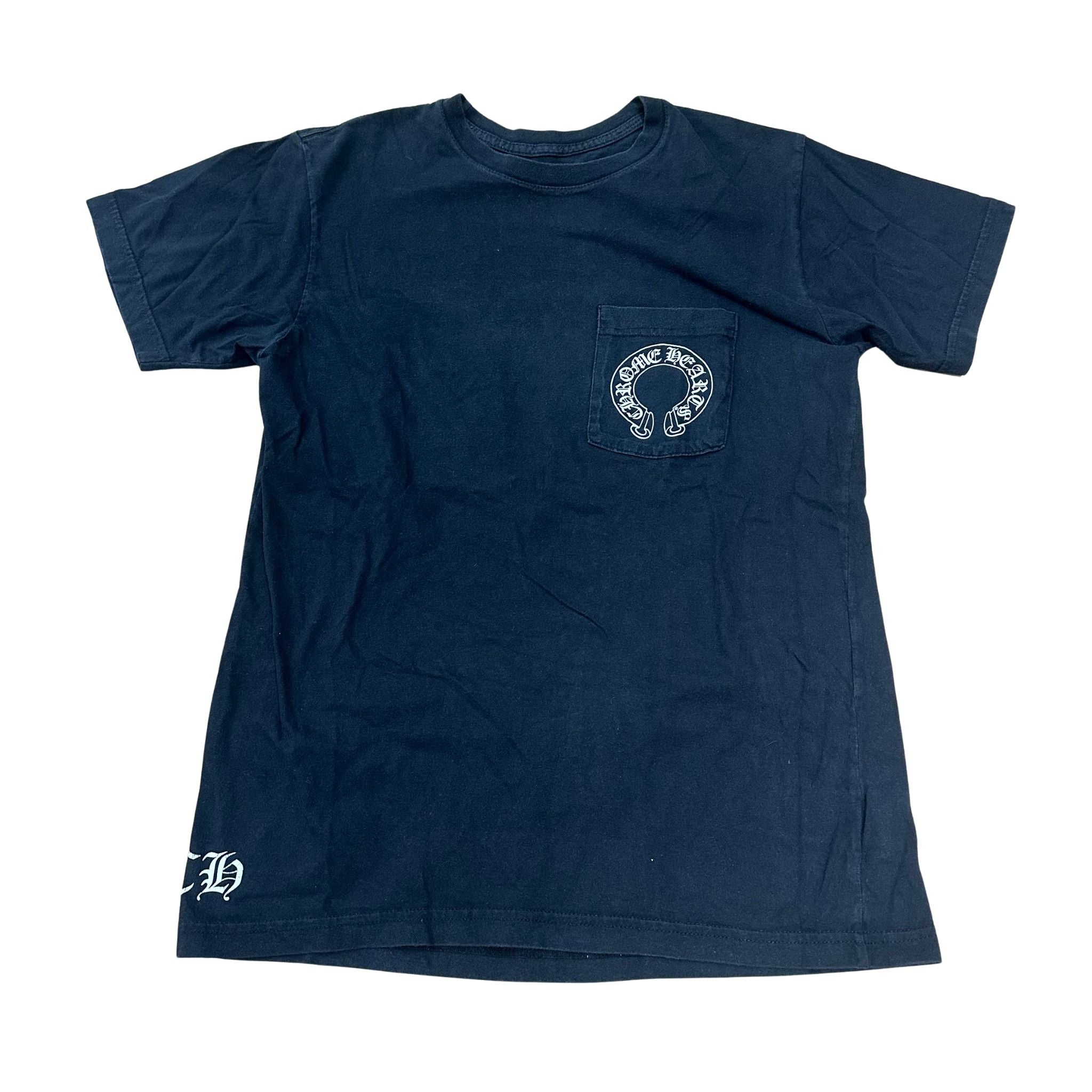 Chrome Hearts Malibu Exclusive Floral Cross T-Shirt Black (Preowned Size M) - Pre-Owned