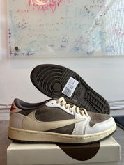 Jordan 1 Retro Low OG SP Travis Scott Reverse Mocha - Pre-Owned Size 8.5