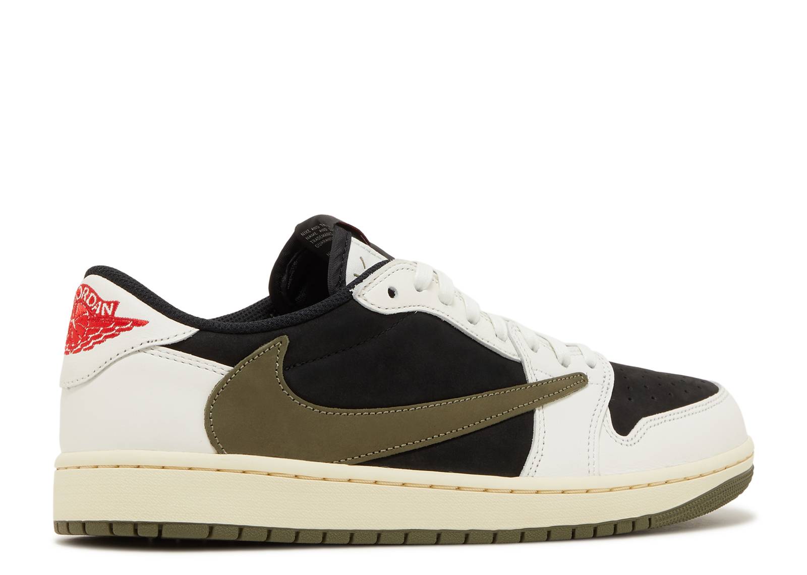 Jordan 1 Retro Low OG SP Travis Scott Olive (W) - New (No original box)