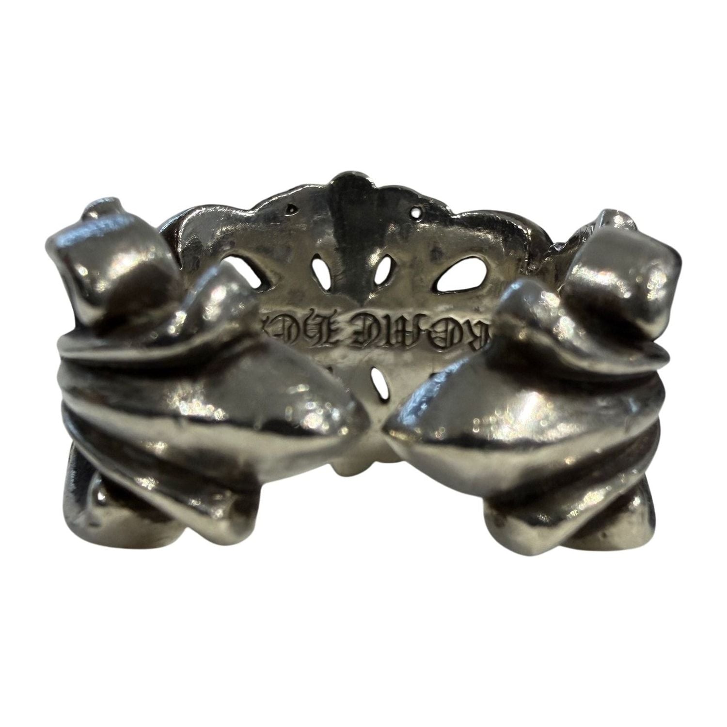 Chrome Hearts Double Floral Ring - Lightly Pre-Owned Size 10.5