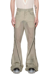 Rick Owens Grey Bolan Banana Trousers