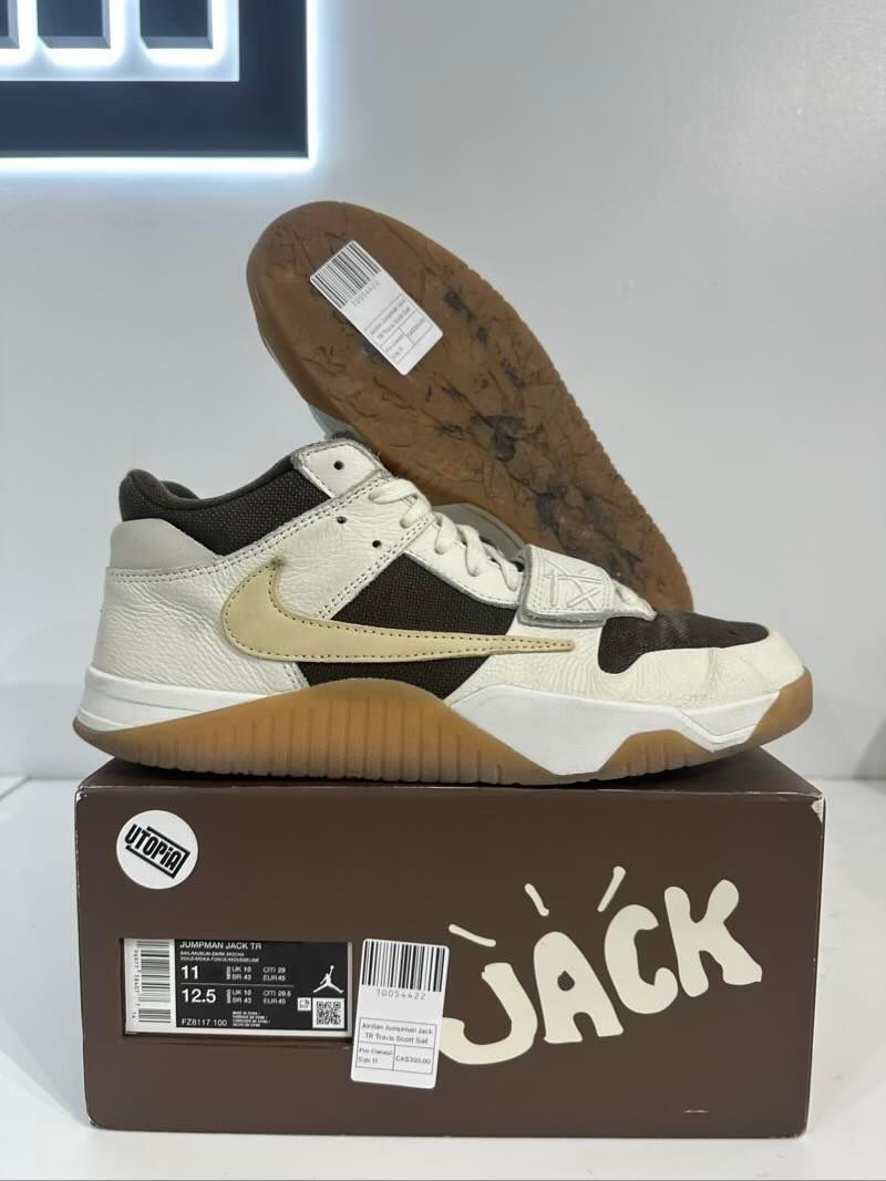 Jordan Jumpman Jack TR Travis Scott Sail - Pre-Owned Size 11