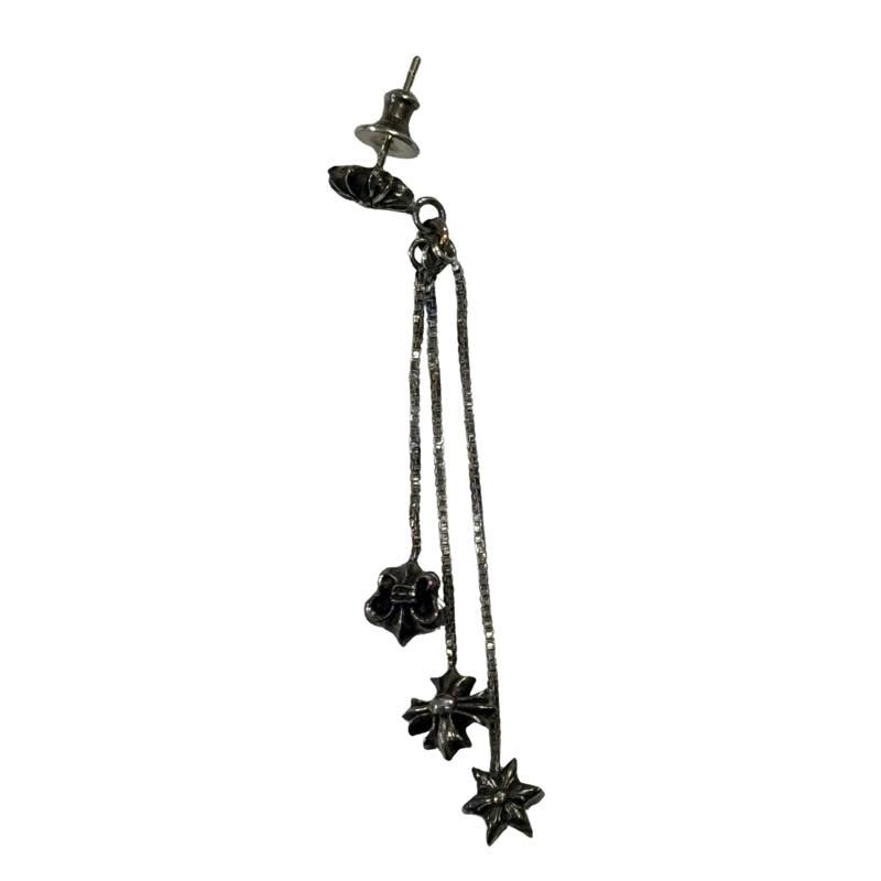 Chrome Hearts CH Plus Jojo 3 Drop Single Earring - Lightly Pre-Owned