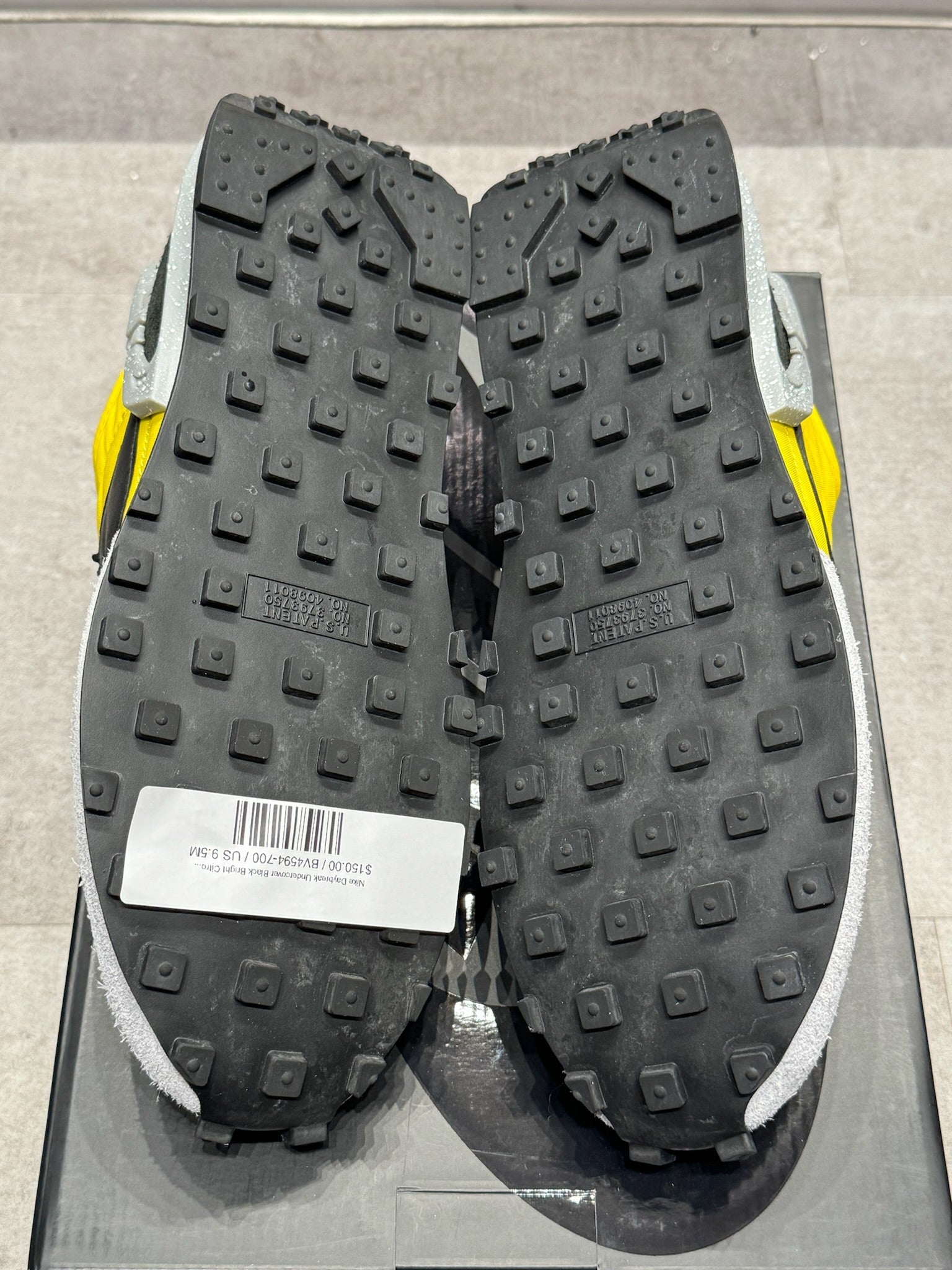 Nike Daybreak Undercover Black Bright Citron - Pre-Owned Size 9.5