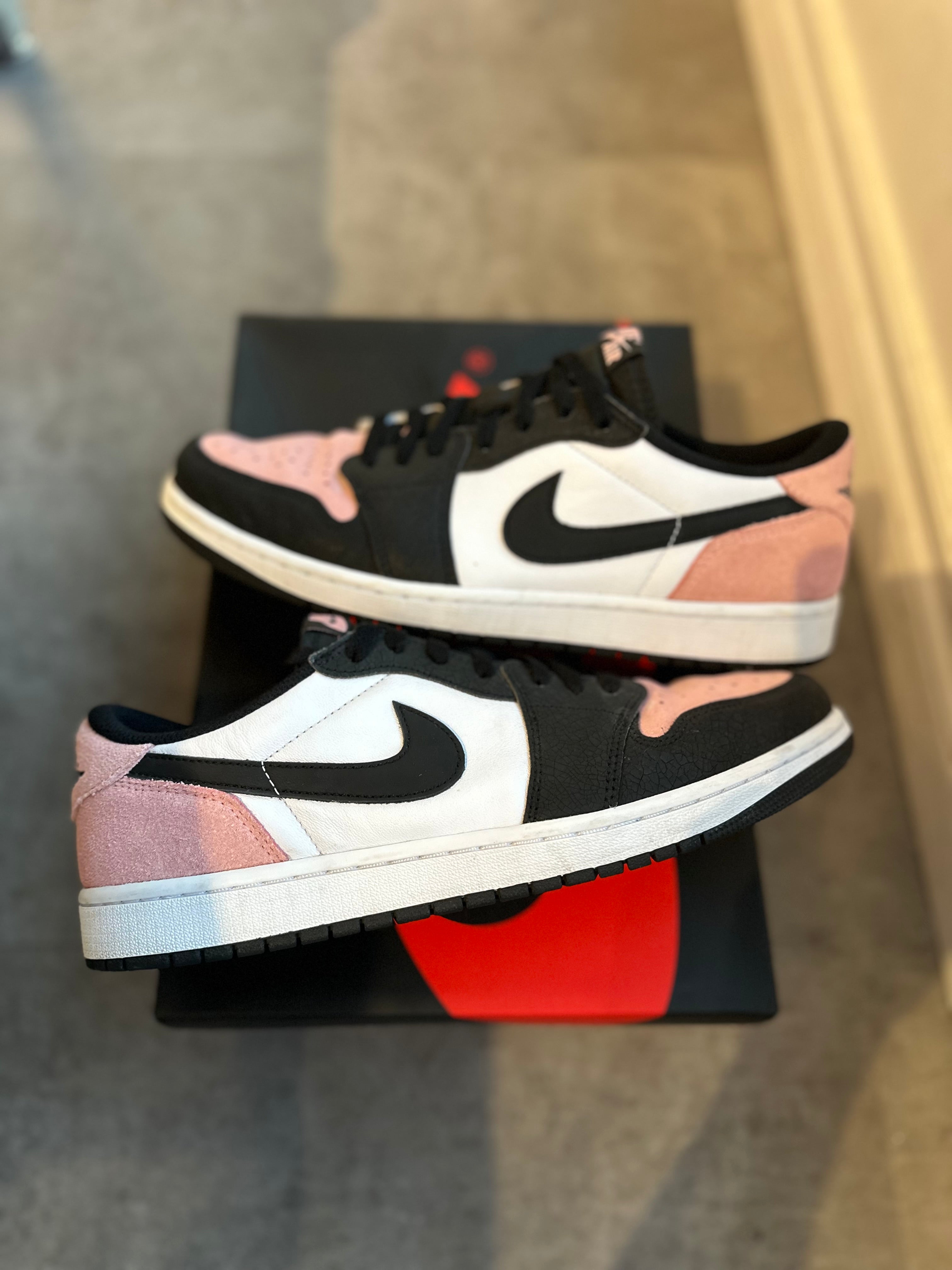 Jordan 1 Low OG Bleached Coral - Pre-Owned Size 11