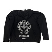 Chrome Hearts Malibu Exclusive Horseshoe Zip-Up Hoodie Black - Pre-Owned Size XXL