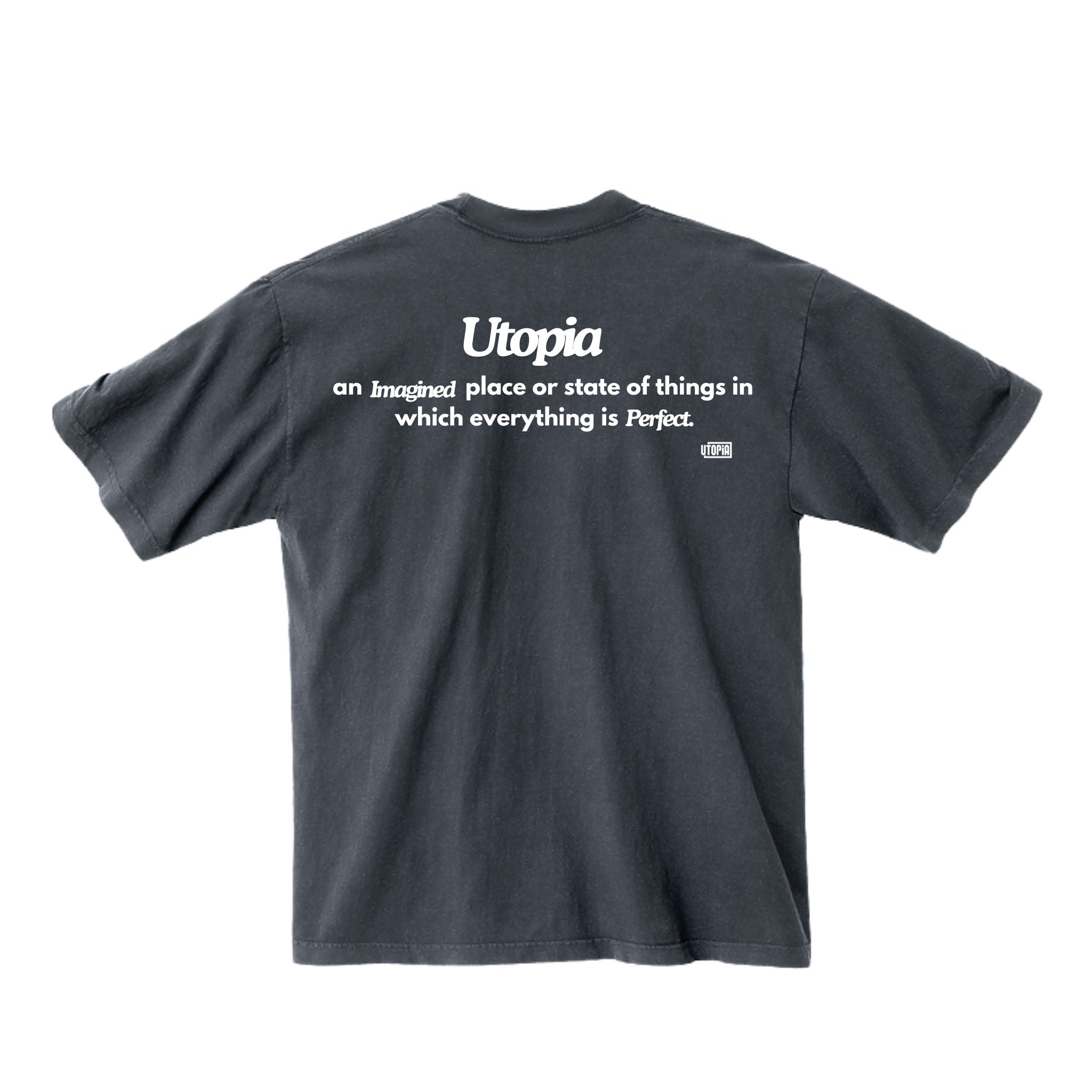 Utopia OG T-Shirt Charcoal