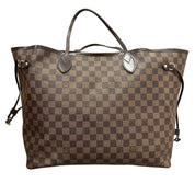 Louis Vuitton Neverfull GM Damier Ebene Tote Bag - Pre-Owned