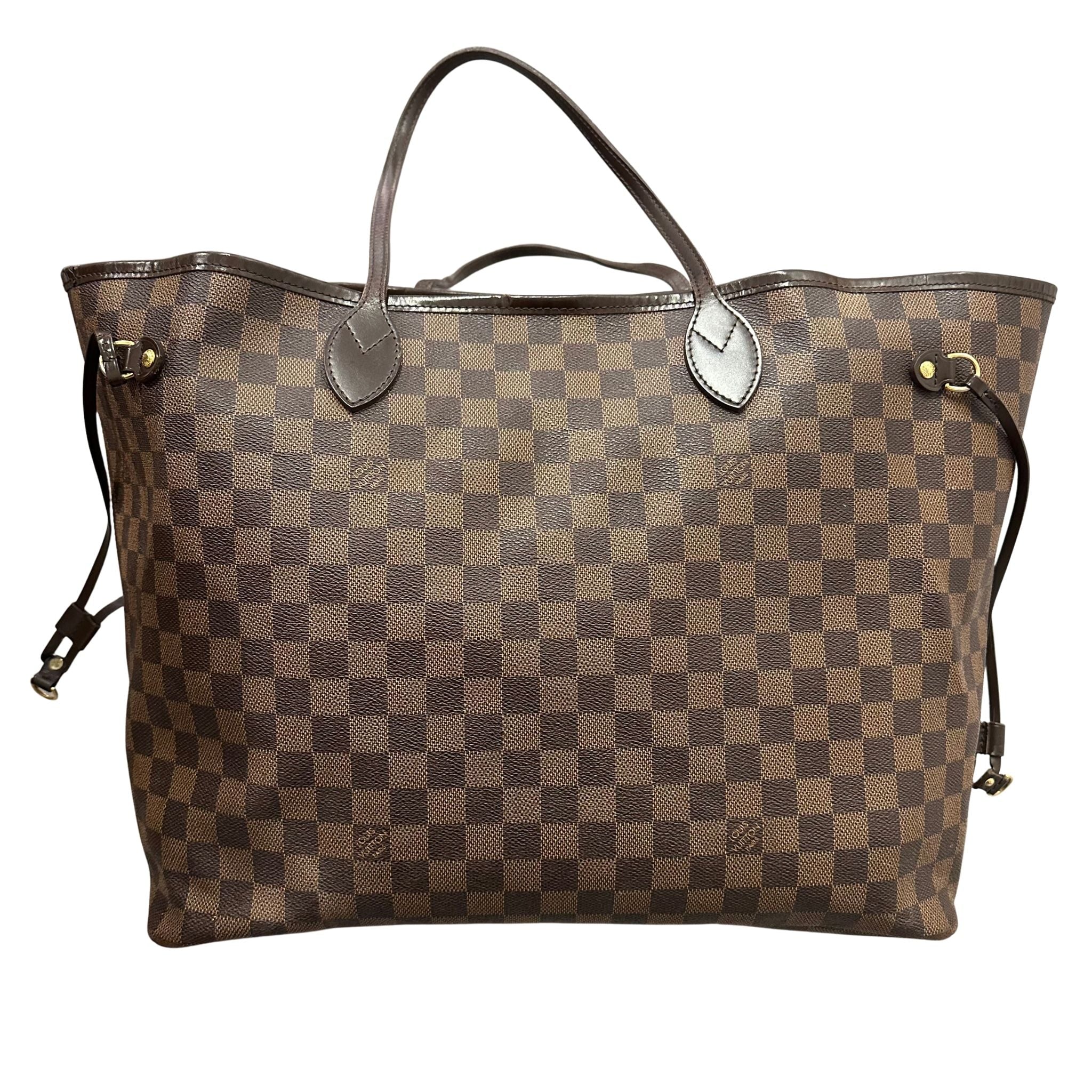 Louis Vuitton Neverfull GM Damier Ebene Tote Bag - Pre-Owned