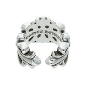 Chrome Hearts Double Floral Ring