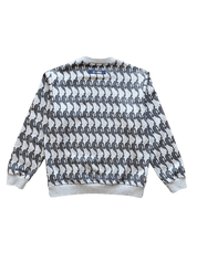 Louis Vuitton x NBA Repeat Logo Sweater Grey
