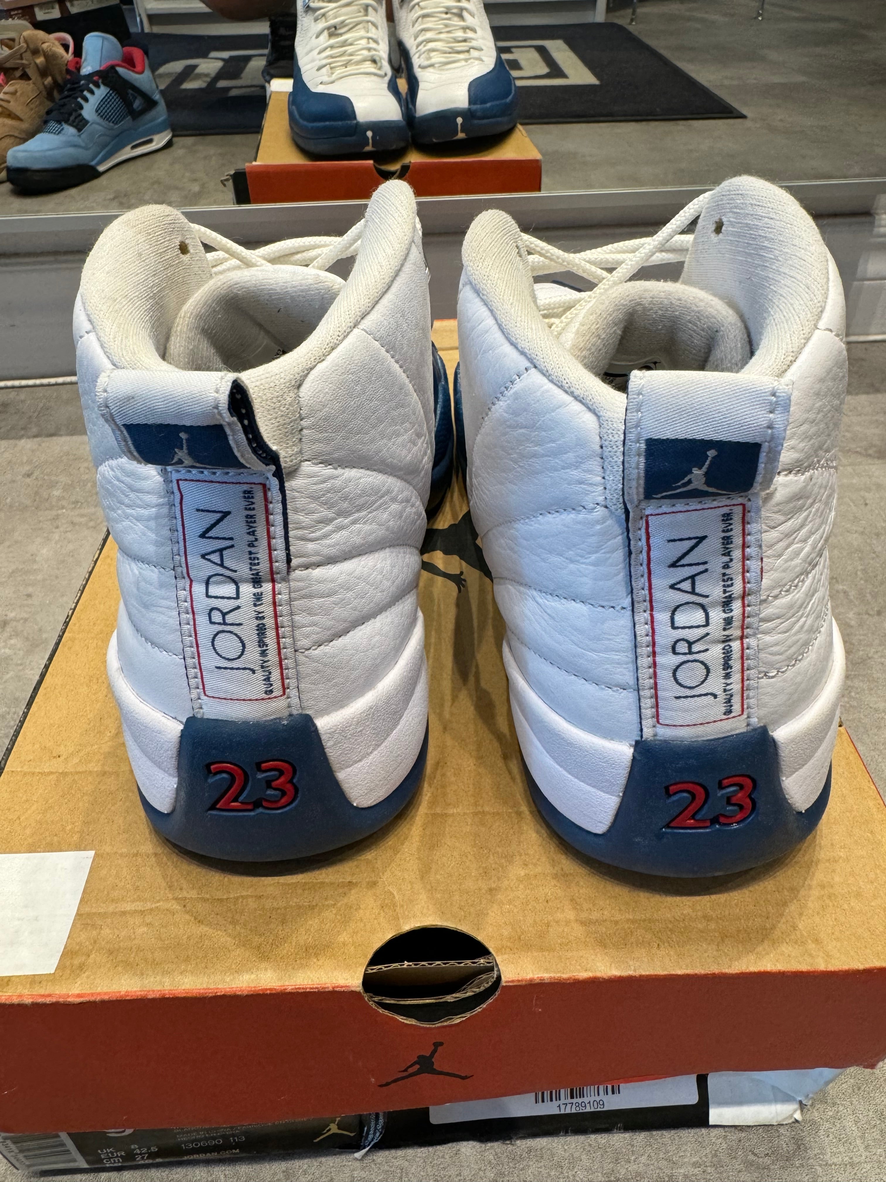 Jordan 12 Retro French Blue (Preowned) - Pre-Owned