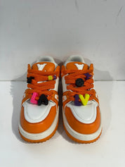 Louis Vuitton Trainer Maxi Orange - Pre-Owned Size 10.5 (No original box)