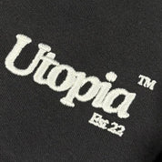 Utopia OG Zip-Up Hoodie Black