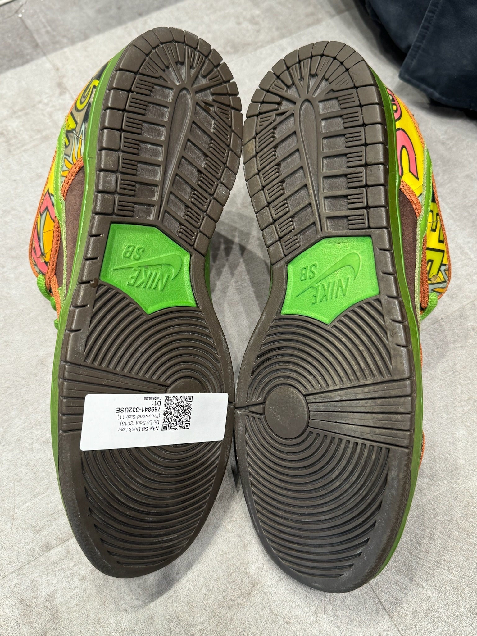 Nike SB Dunk Low De La Soul (2015) - Pre-Owned Size 11 (No original box)