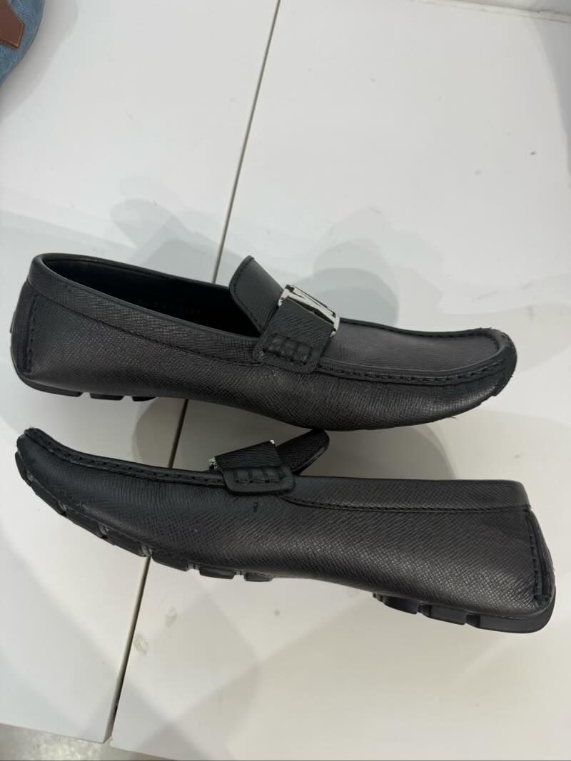 Louis Vuitton Monte Carlo Moccasin Black - Pre-Owned Size 8.5M