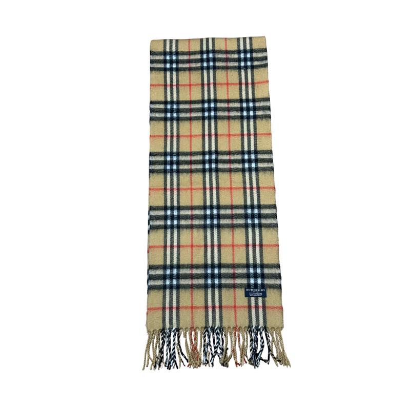 Burberry Plaid Scarf Brown (Preowned) - Pre-Owned